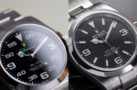 rolex air king vs explorer youtube|Rolex Air.